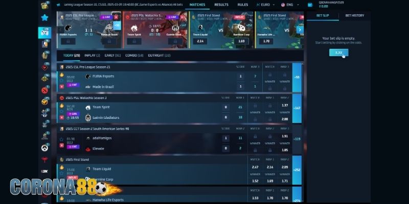 Cá cược Esports đầy hấp dẫn