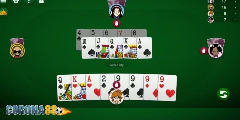 Game bài tiến lên đầy trí tuệ