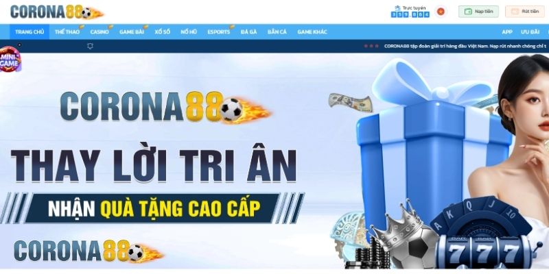 Về chúng tôi Corona88 - thương hiệu cá cược uy tín